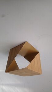 Объёмный подвесной потолок ZVA Non-Cube